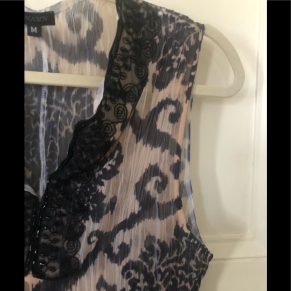 Komarov sheer embroidered dress - Picture 2 of 4